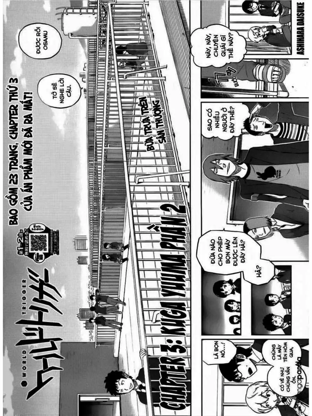 Truyện Tranh Kỷ Nguyên Trigger - World Trigger trang 7