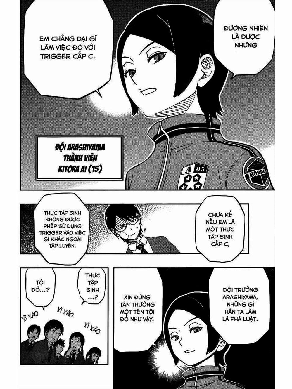 Truyện Tranh Kỷ Nguyên Trigger - World Trigger trang 7