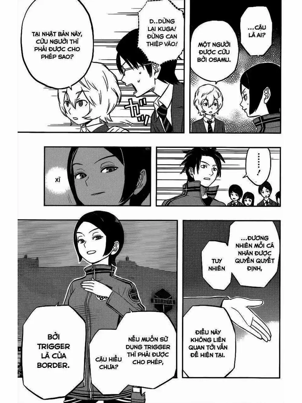 Truyện Tranh Kỷ Nguyên Trigger - World Trigger trang 7