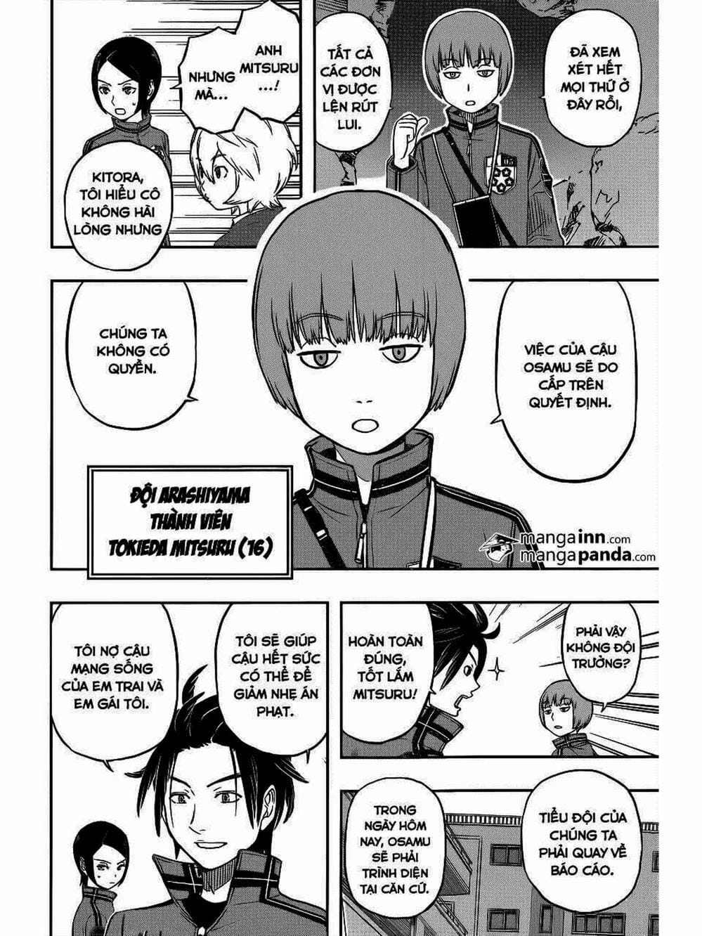 Truyện Tranh Kỷ Nguyên Trigger - World Trigger trang 7