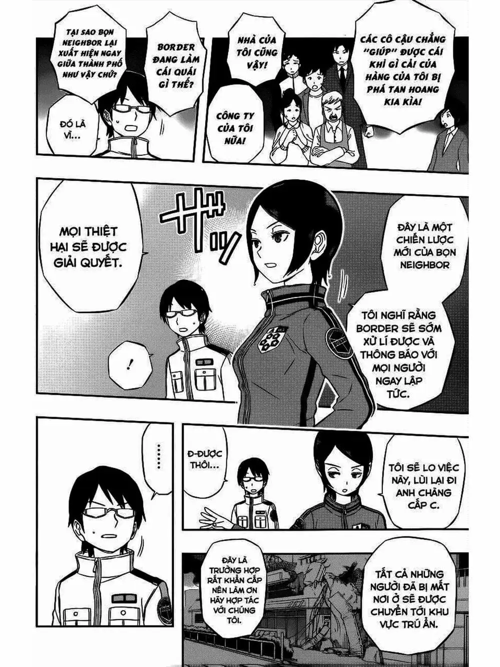 Truyện Tranh Kỷ Nguyên Trigger - World Trigger trang 7