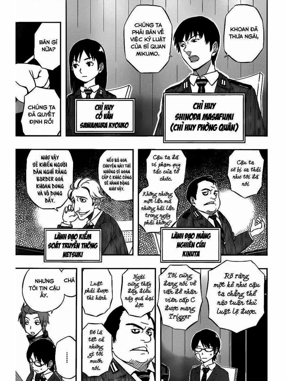 Truyện Tranh Kỷ Nguyên Trigger - World Trigger trang 7