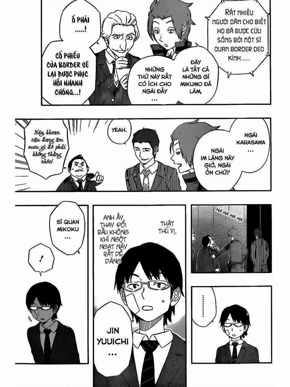 Truyện Tranh Kỷ Nguyên Trigger - World Trigger trang 7