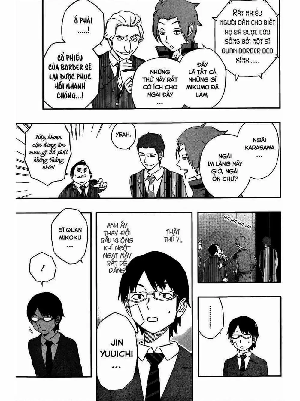 Truyện Tranh Kỷ Nguyên Trigger - World Trigger trang 7