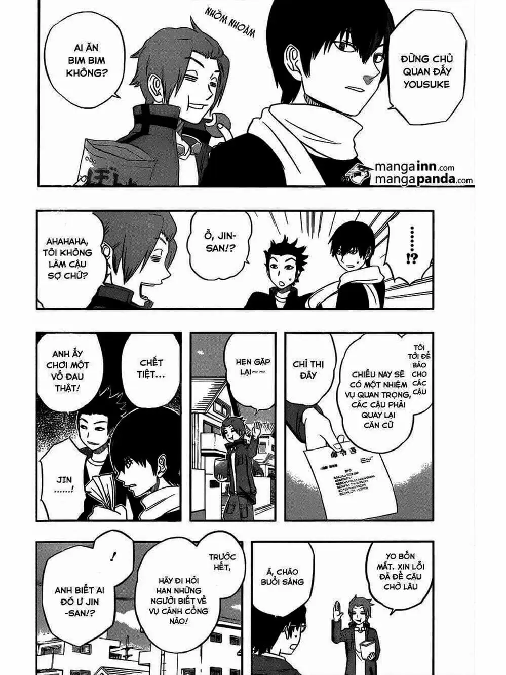 Truyện Tranh Kỷ Nguyên Trigger - World Trigger trang 7