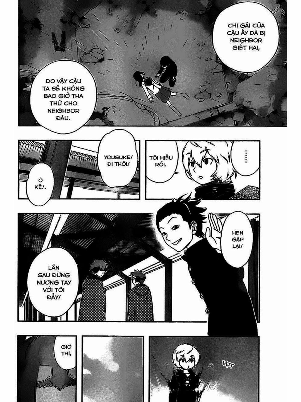 Truyện Tranh Kỷ Nguyên Trigger - World Trigger trang 7