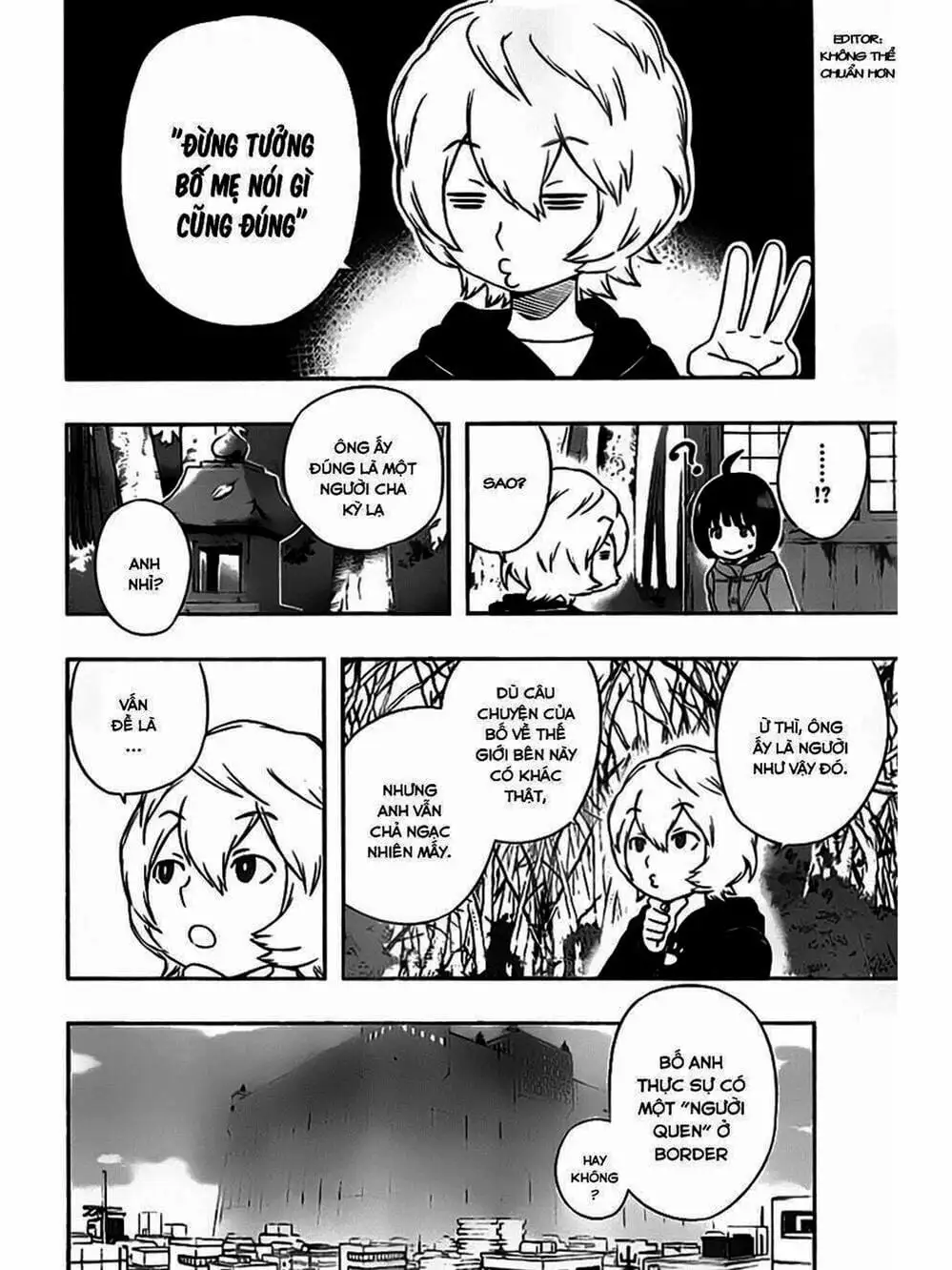 Truyện Tranh Kỷ Nguyên Trigger - World Trigger trang 7