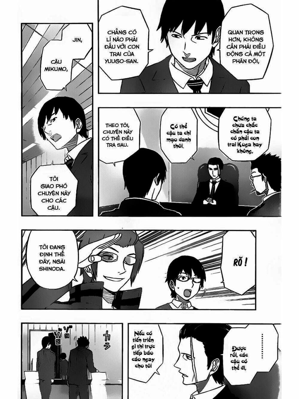 Truyện Tranh Kỷ Nguyên Trigger - World Trigger trang 7