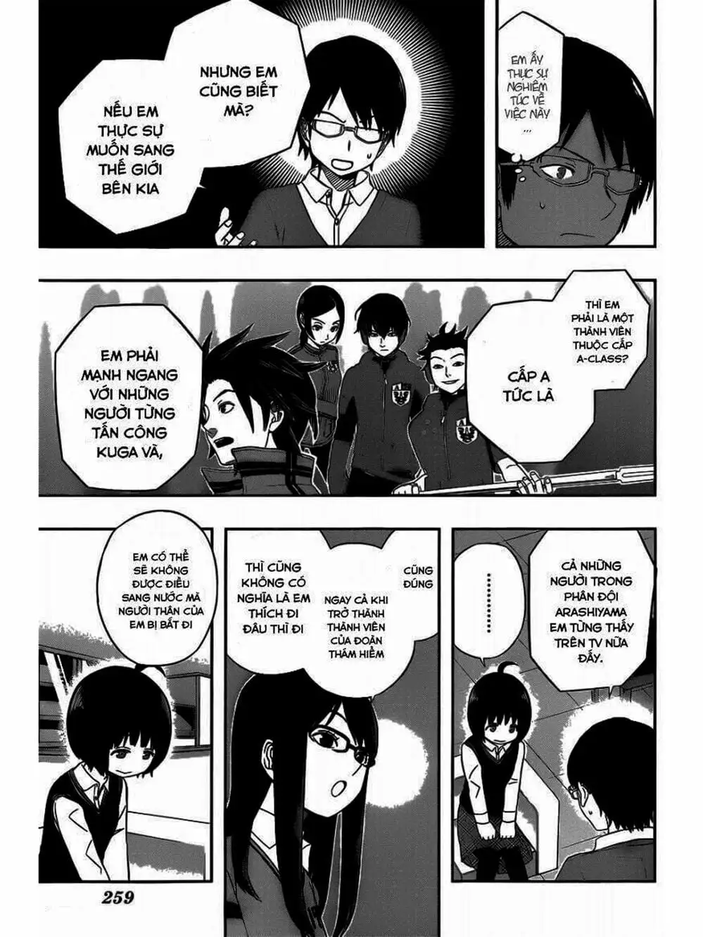 Truyện Tranh Kỷ Nguyên Trigger - World Trigger trang 7