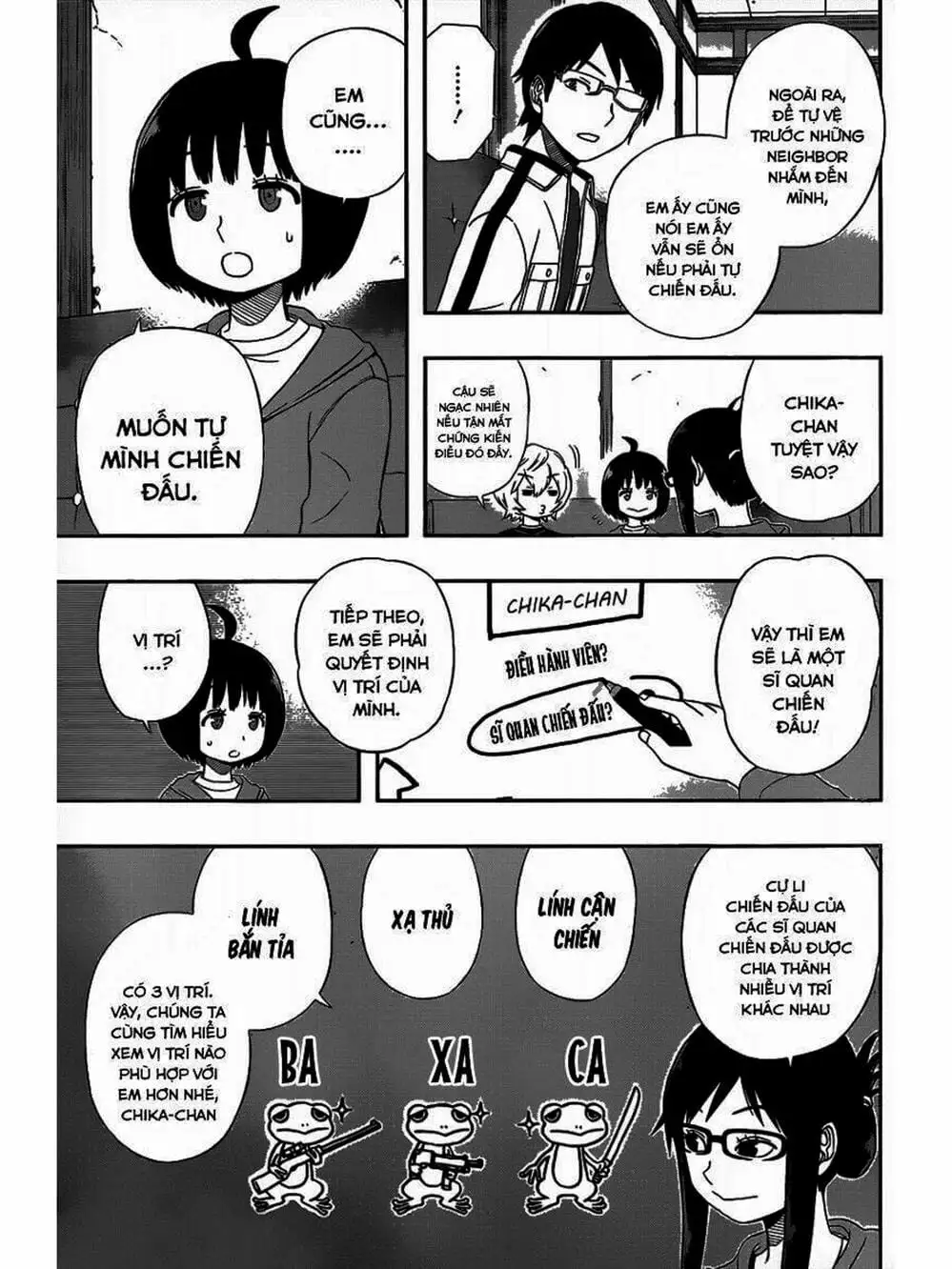 Truyện Tranh Kỷ Nguyên Trigger - World Trigger trang 7