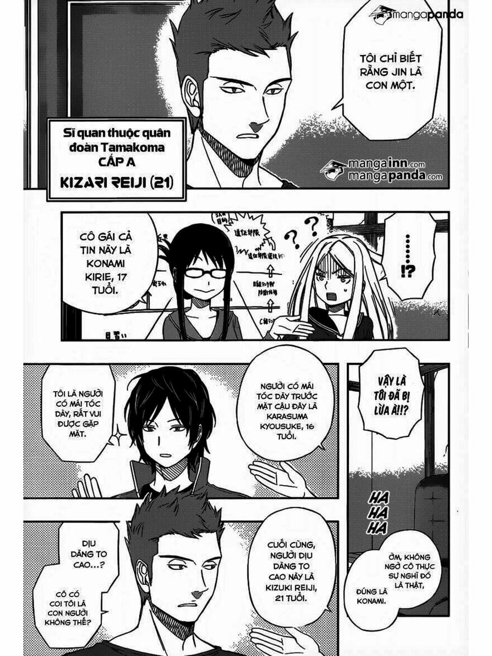 Truyện Tranh Kỷ Nguyên Trigger - World Trigger trang 7