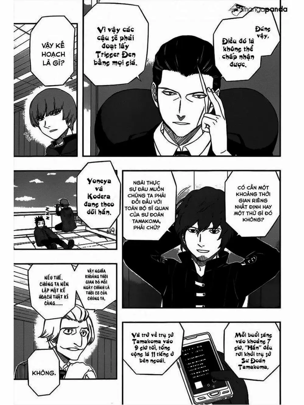 Truyện Tranh Kỷ Nguyên Trigger - World Trigger trang 7