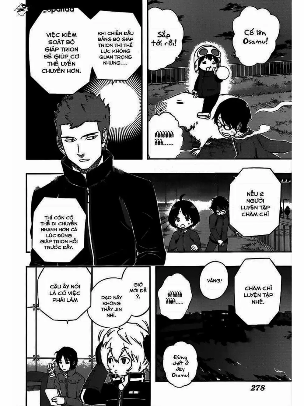 Truyện Tranh Kỷ Nguyên Trigger - World Trigger trang 7