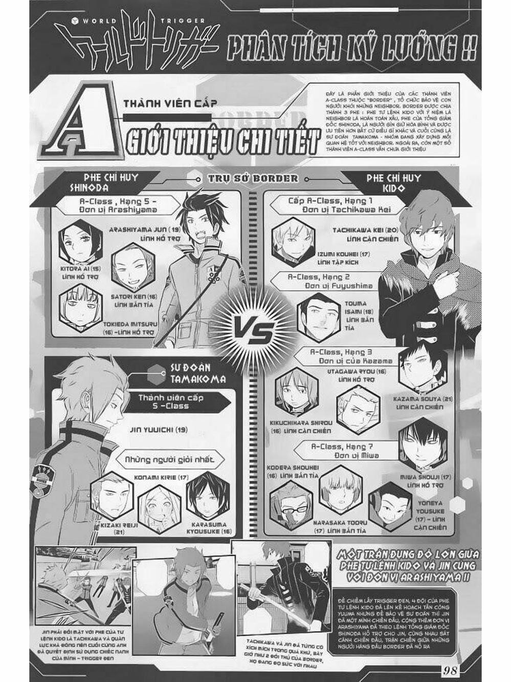 Truyện Tranh Kỷ Nguyên Trigger - World Trigger trang 7