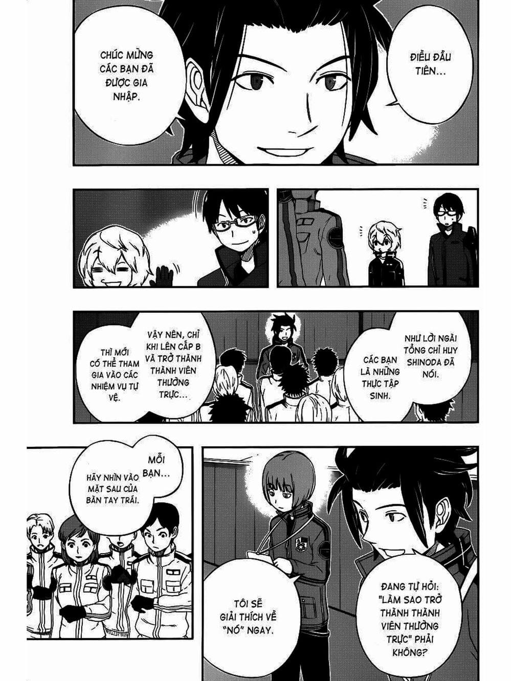 Truyện Tranh Kỷ Nguyên Trigger - World Trigger trang 7