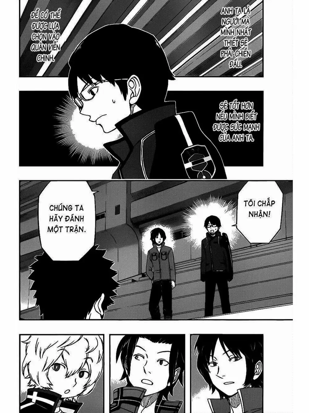 Truyện Tranh Kỷ Nguyên Trigger - World Trigger trang 7