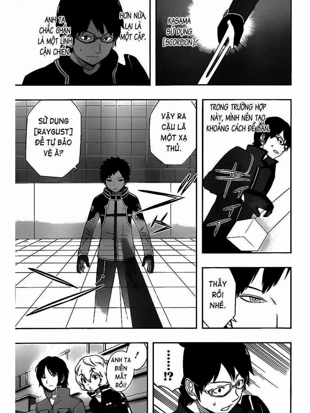 Truyện Tranh Kỷ Nguyên Trigger - World Trigger trang 7