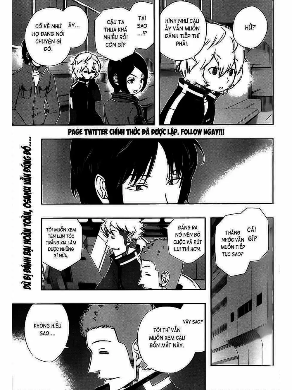 Truyện Tranh Kỷ Nguyên Trigger - World Trigger trang 7