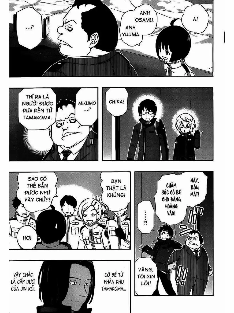 Truyện Tranh Kỷ Nguyên Trigger - World Trigger trang 7