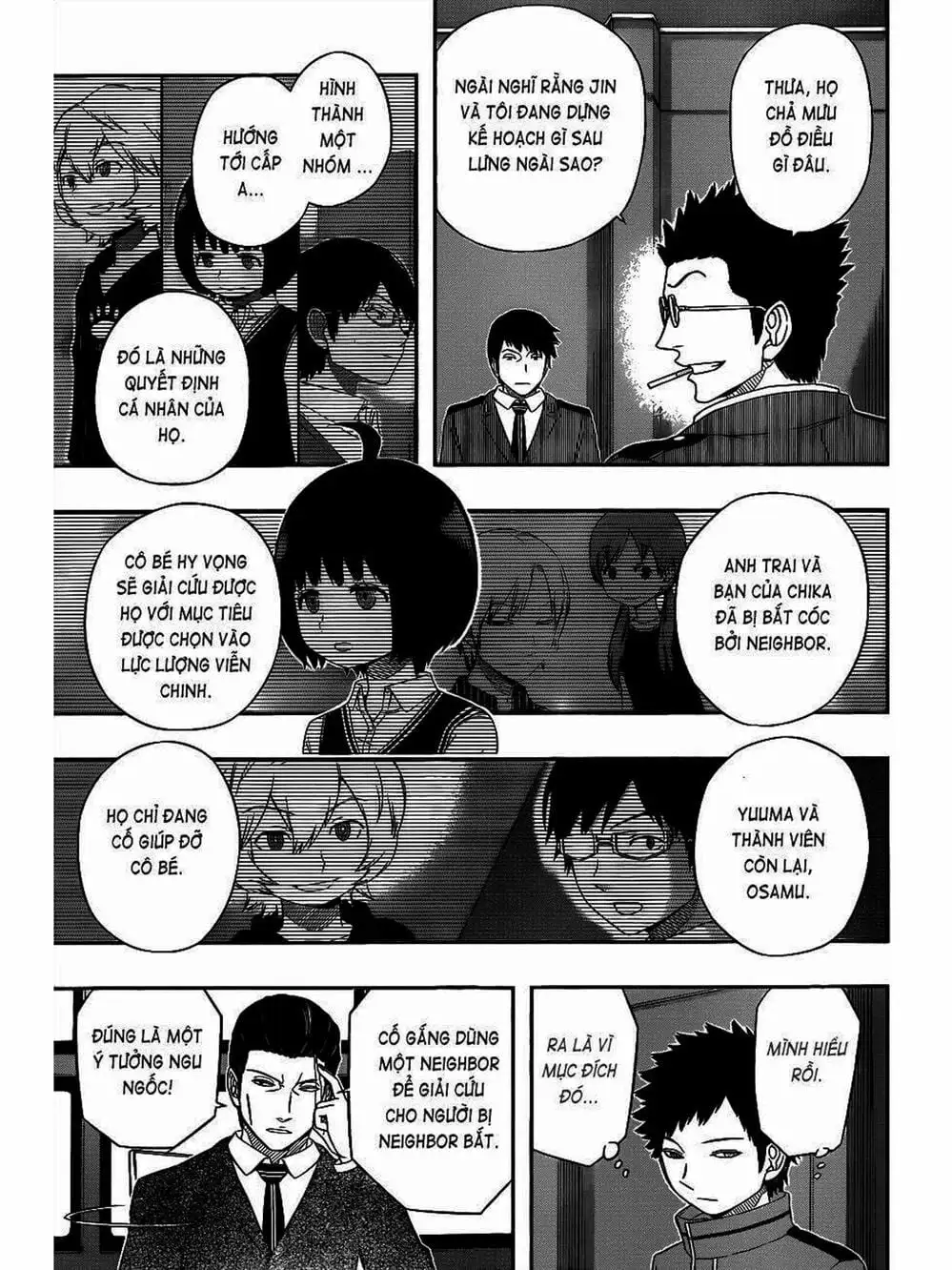 Truyện Tranh Kỷ Nguyên Trigger - World Trigger trang 7