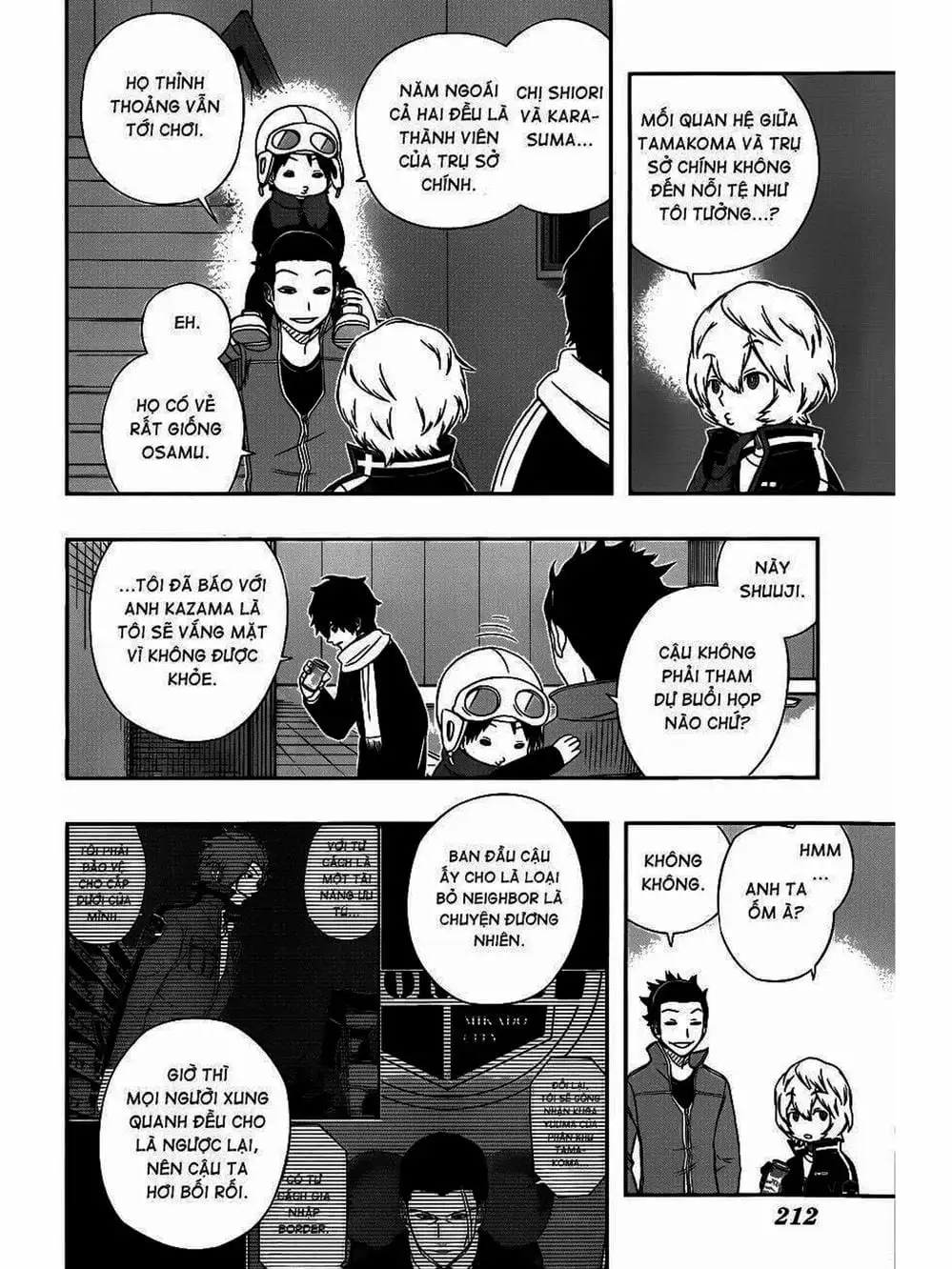 Truyện Tranh Kỷ Nguyên Trigger - World Trigger trang 7