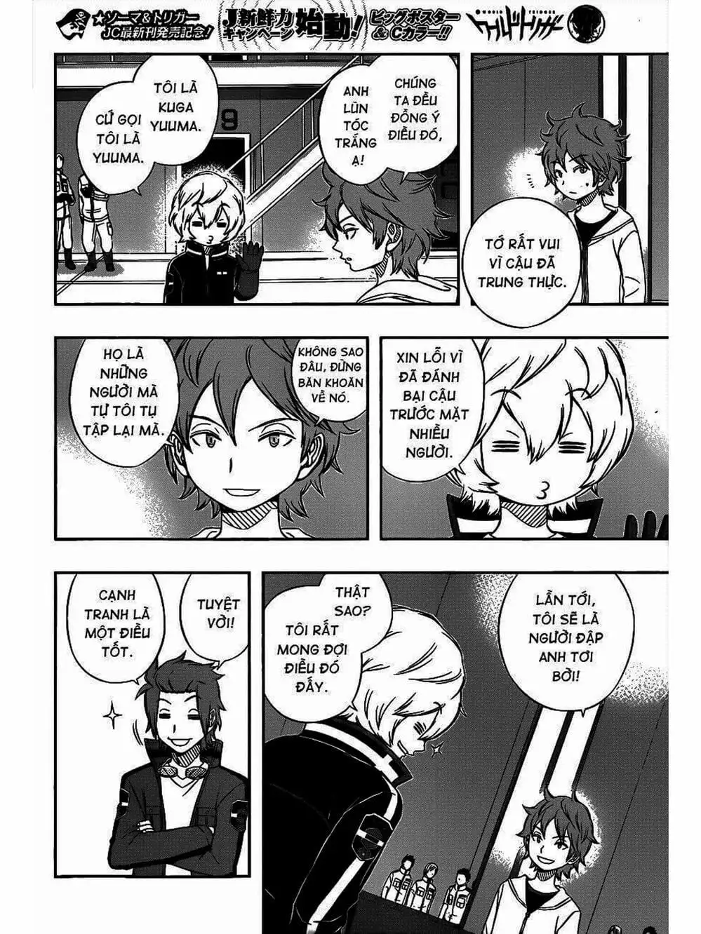 Truyện Tranh Kỷ Nguyên Trigger - World Trigger trang 7