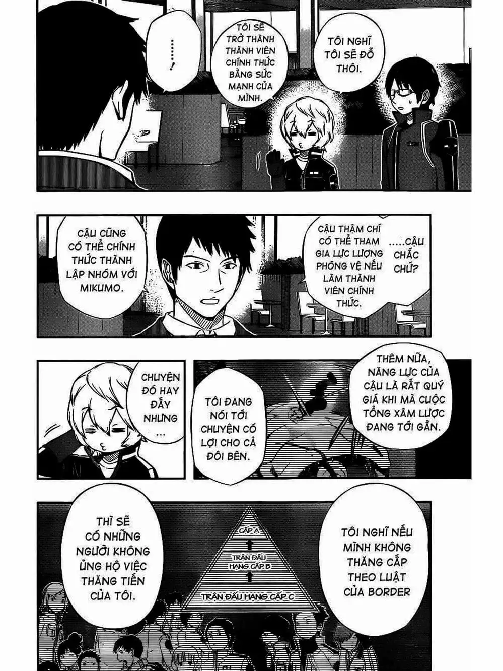 Truyện Tranh Kỷ Nguyên Trigger - World Trigger trang 7
