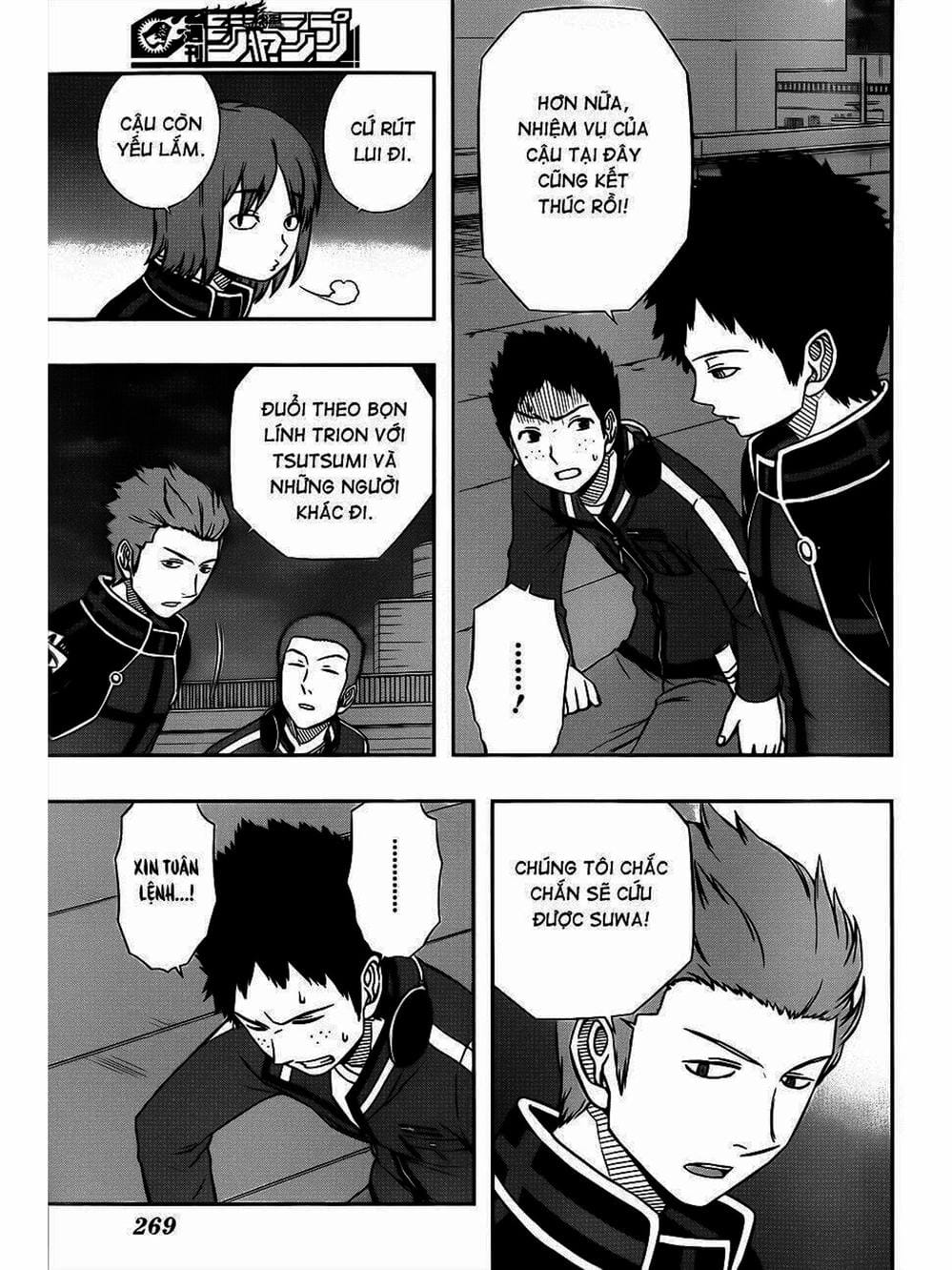 Truyện Tranh Kỷ Nguyên Trigger - World Trigger trang 7