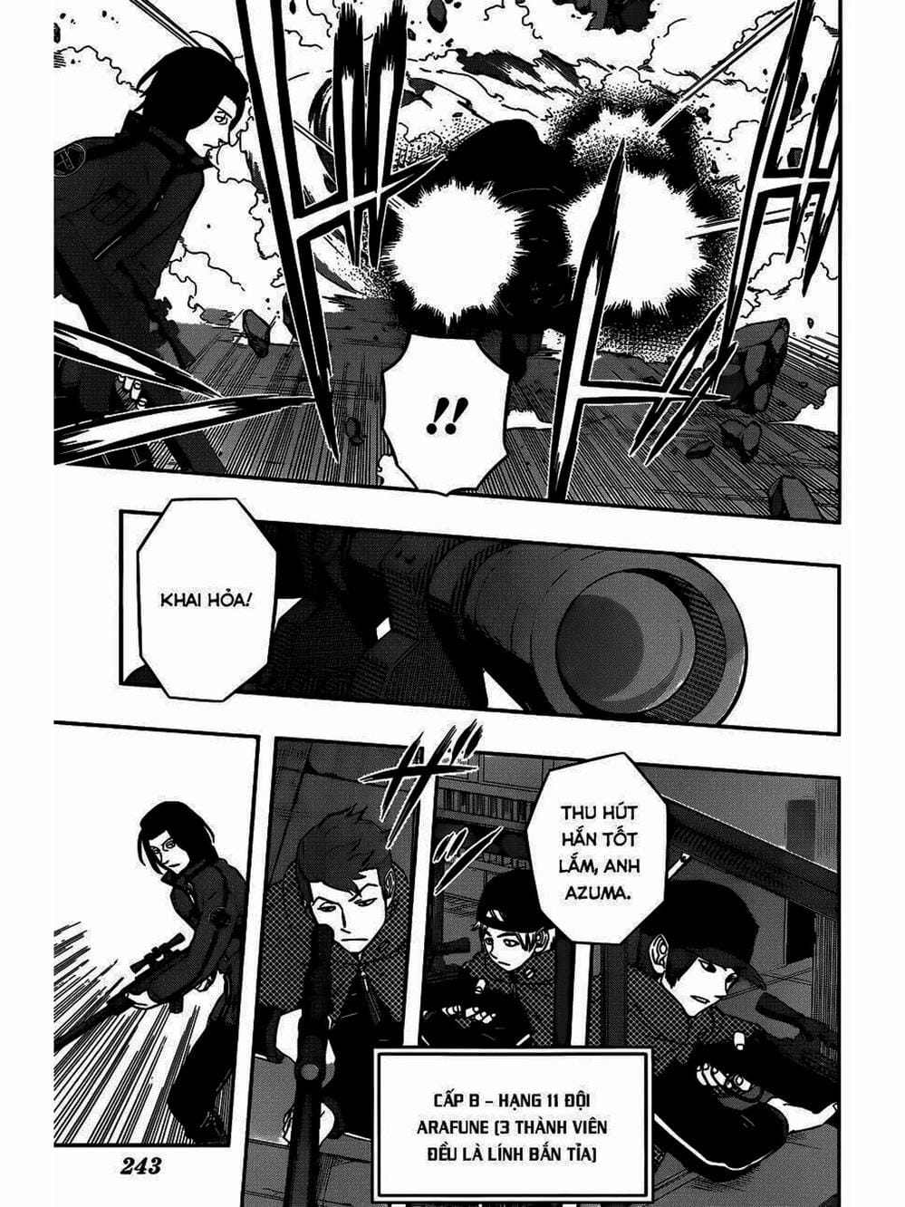 Truyện Tranh Kỷ Nguyên Trigger - World Trigger trang 7