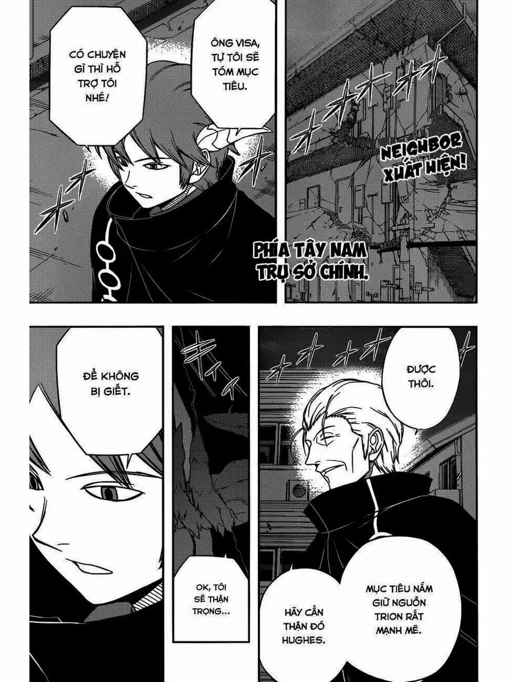 Truyện Tranh Kỷ Nguyên Trigger - World Trigger trang 7