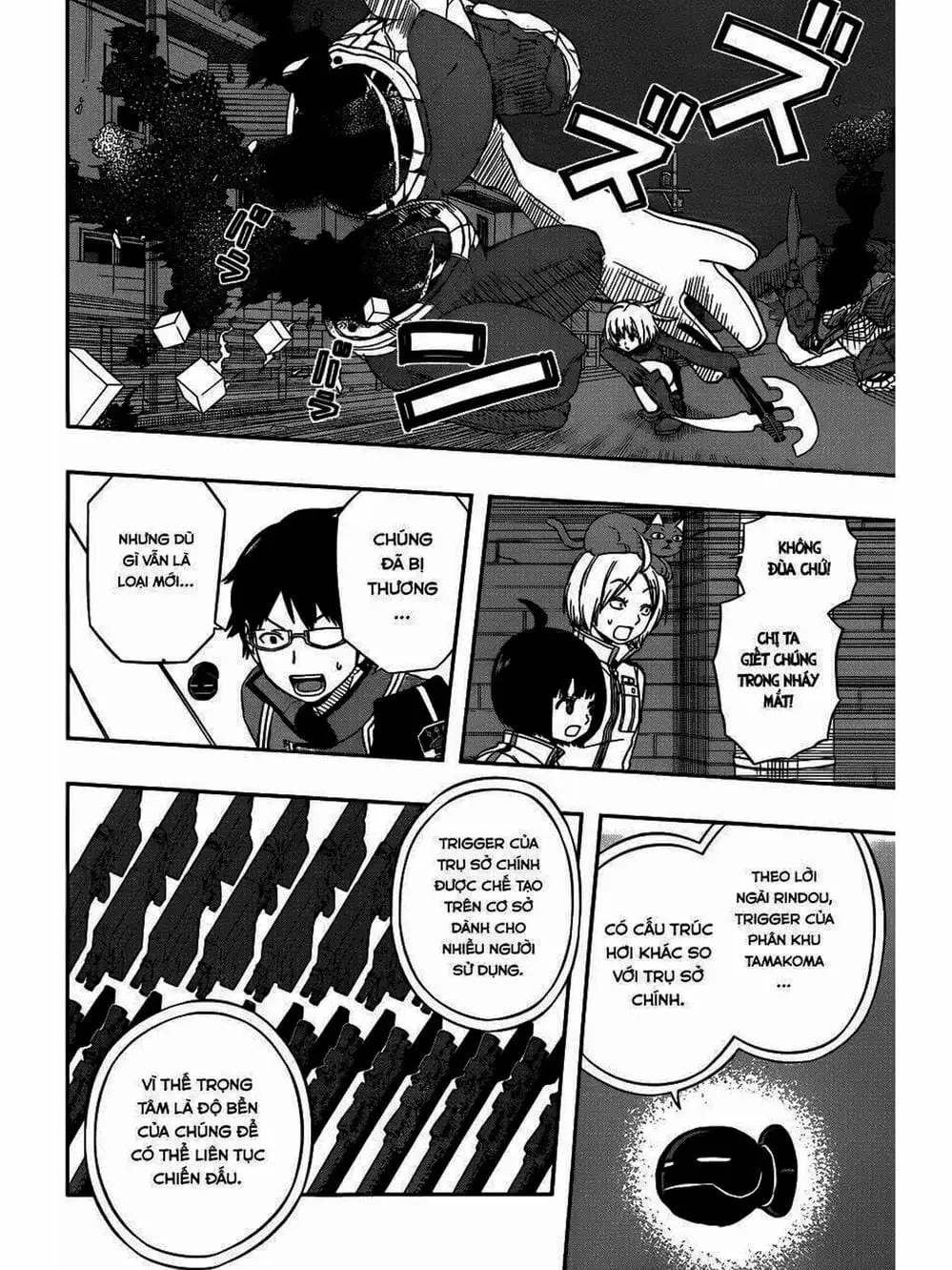 Truyện Tranh Kỷ Nguyên Trigger - World Trigger trang 7