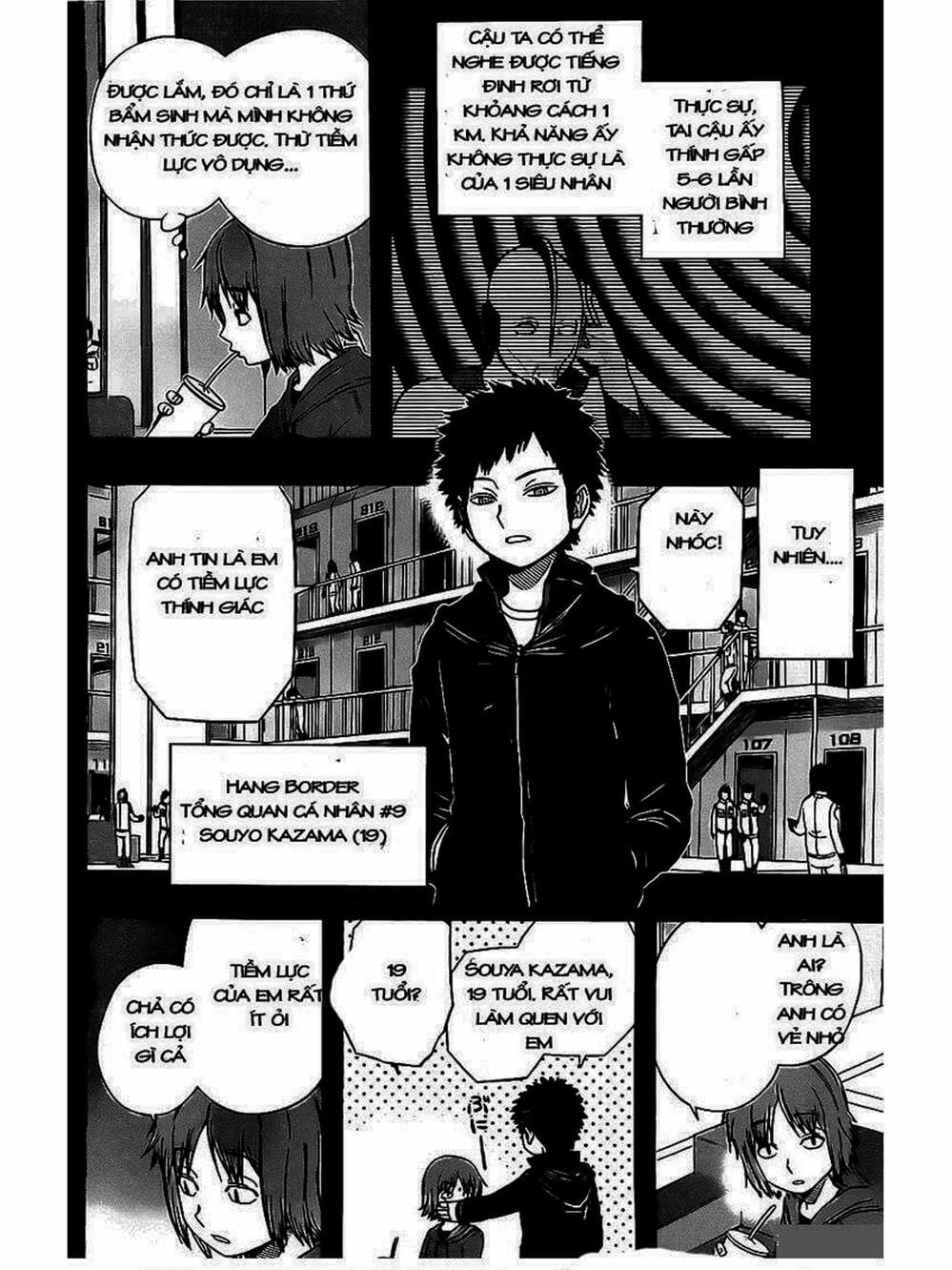 Truyện Tranh Kỷ Nguyên Trigger - World Trigger trang 7