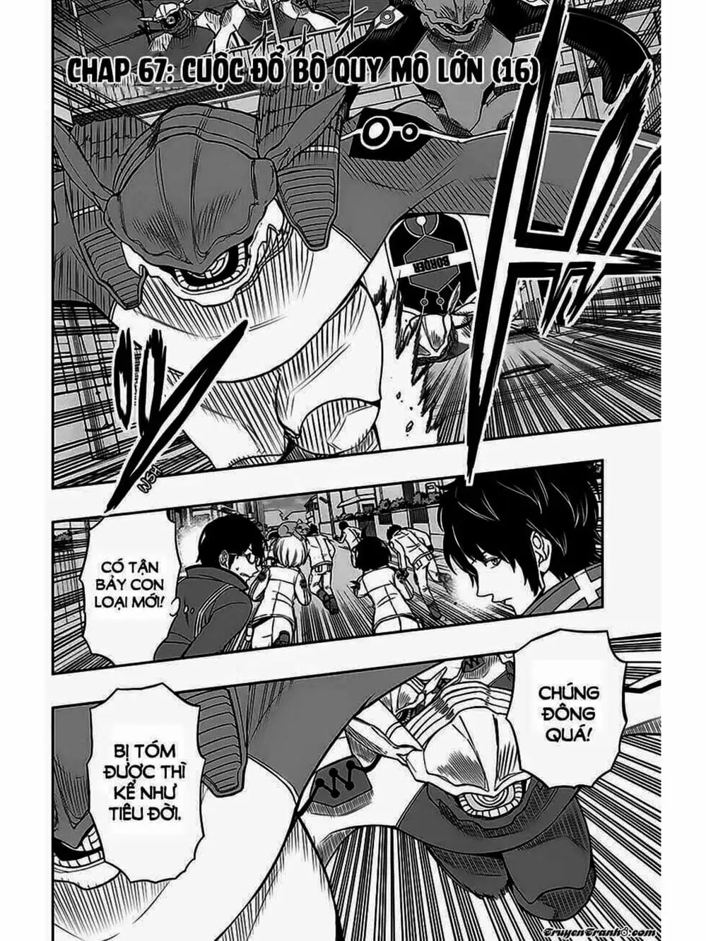 Truyện Tranh Kỷ Nguyên Trigger - World Trigger trang 7