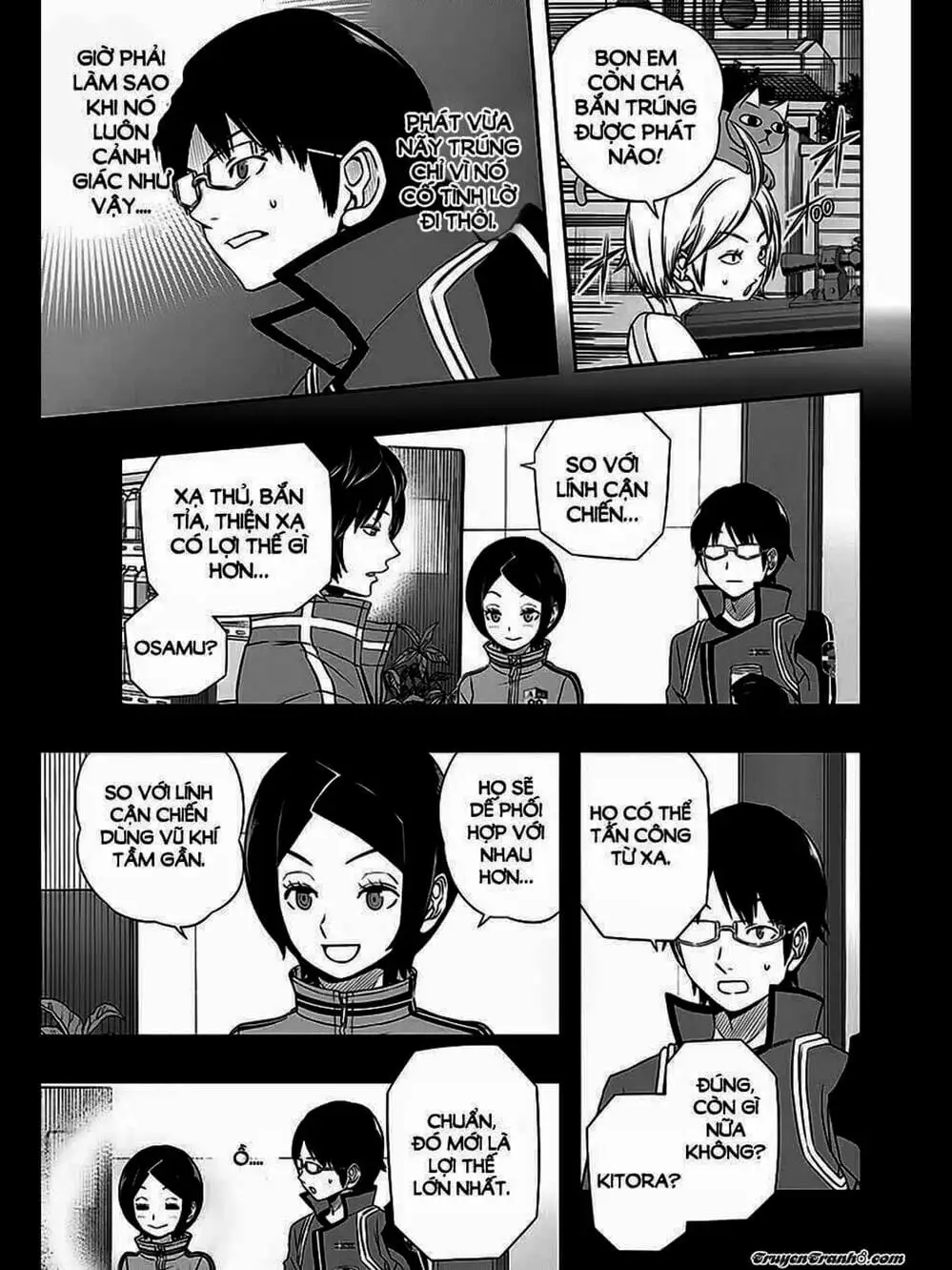 Truyện Tranh Kỷ Nguyên Trigger - World Trigger trang 7