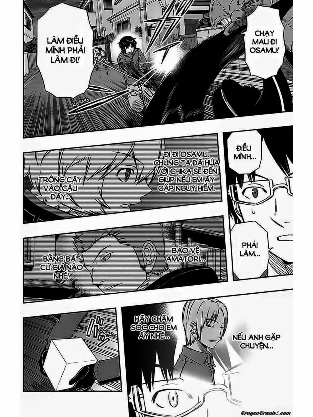 Truyện Tranh Kỷ Nguyên Trigger - World Trigger trang 7