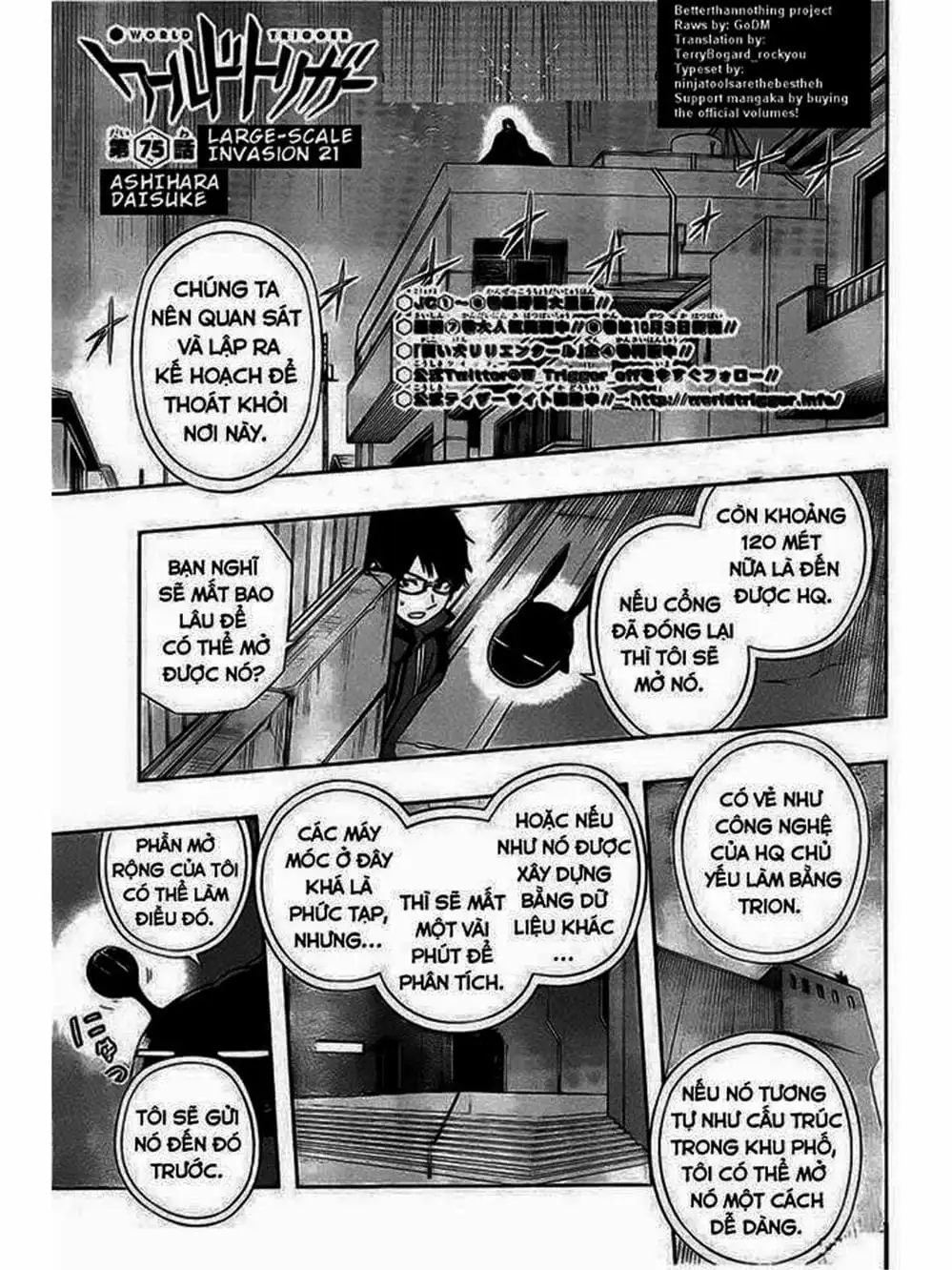 Truyện Tranh Kỷ Nguyên Trigger - World Trigger trang 7