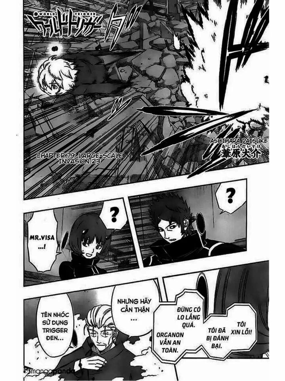 Truyện Tranh Kỷ Nguyên Trigger - World Trigger trang 7