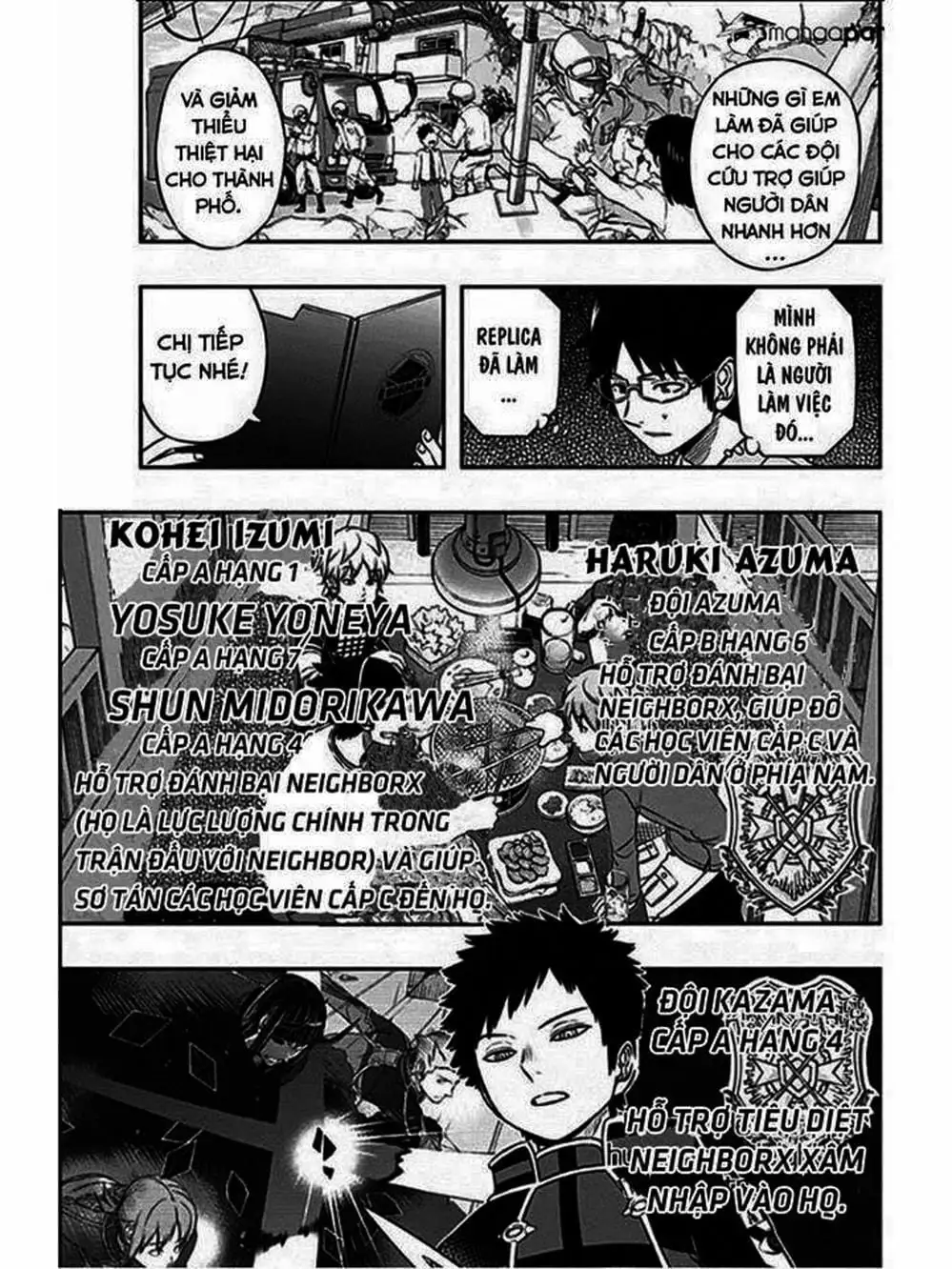 Truyện Tranh Kỷ Nguyên Trigger - World Trigger trang 7