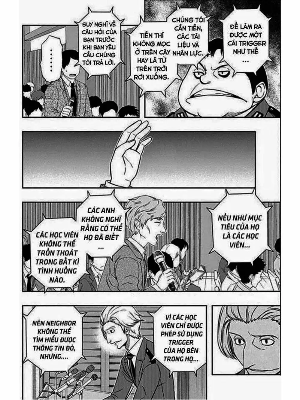 Truyện Tranh Kỷ Nguyên Trigger - World Trigger trang 7