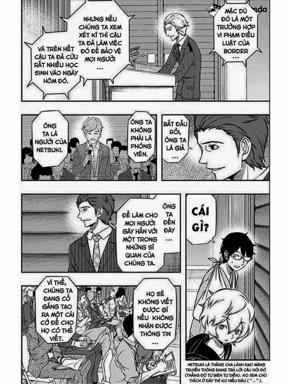 Truyện Tranh Kỷ Nguyên Trigger - World Trigger trang 7