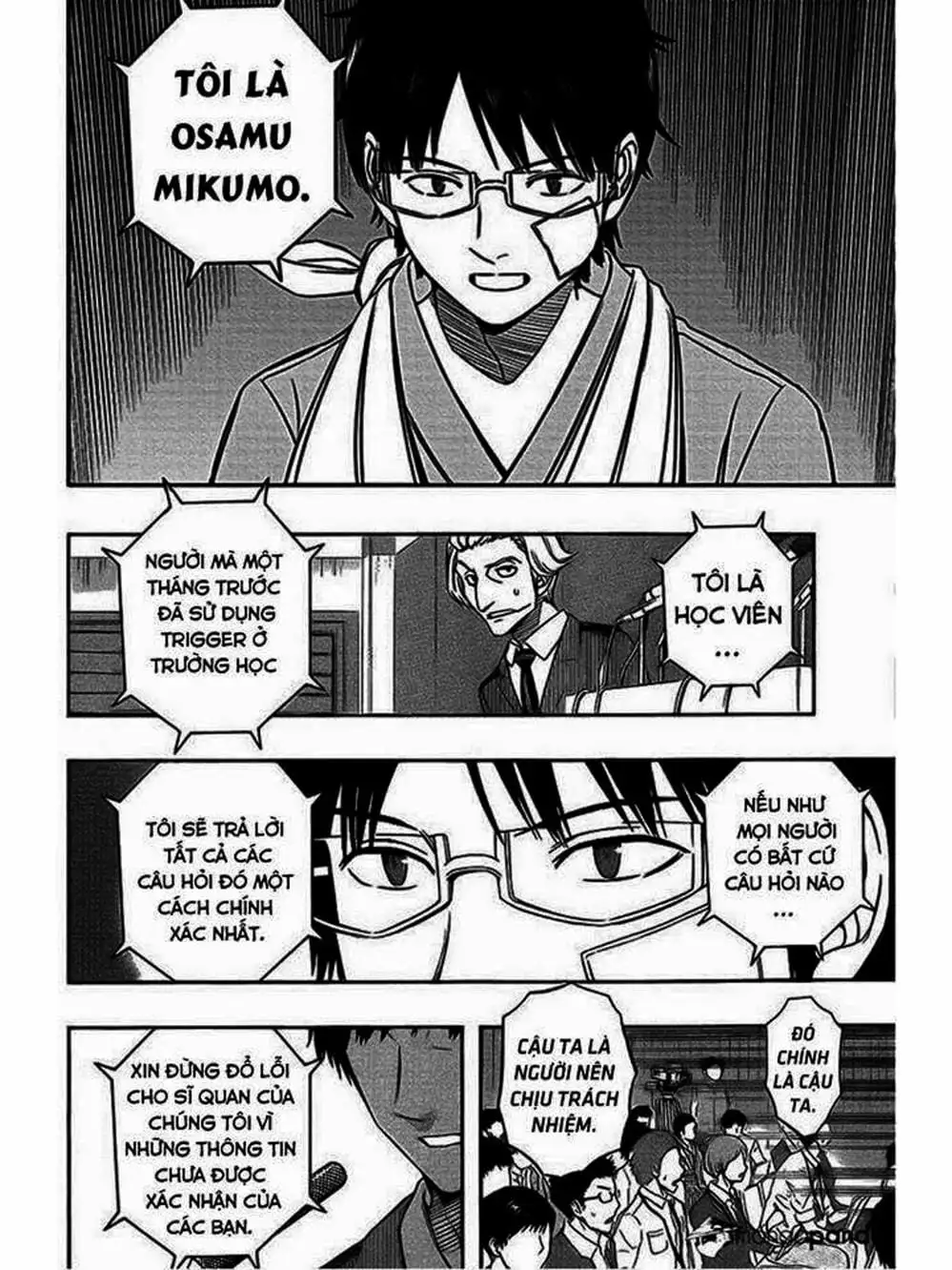 Truyện Tranh Kỷ Nguyên Trigger - World Trigger trang 7