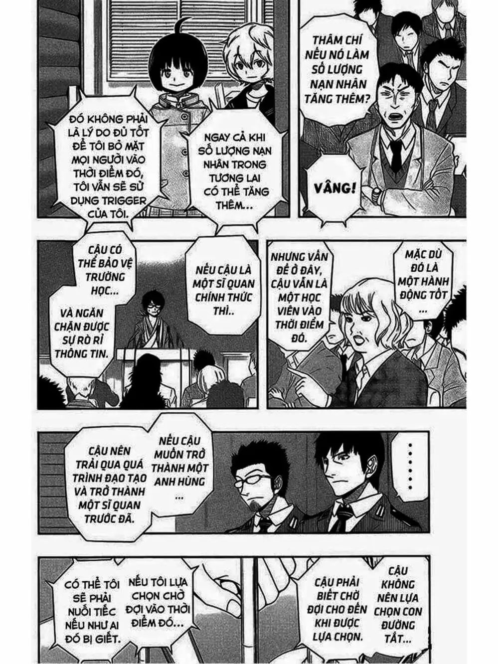 Truyện Tranh Kỷ Nguyên Trigger - World Trigger trang 7