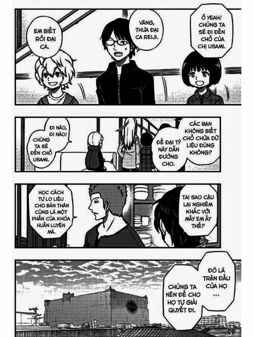 Truyện Tranh Kỷ Nguyên Trigger - World Trigger trang 7