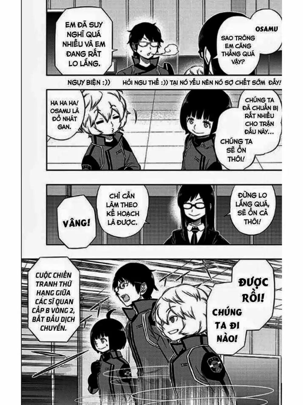 Truyện Tranh Kỷ Nguyên Trigger - World Trigger trang 7