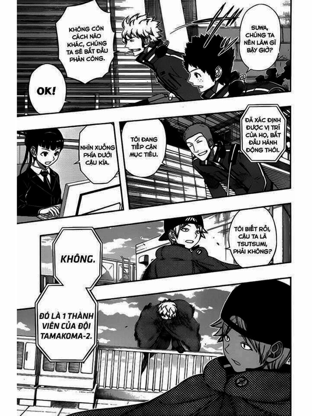 Truyện Tranh Kỷ Nguyên Trigger - World Trigger trang 7