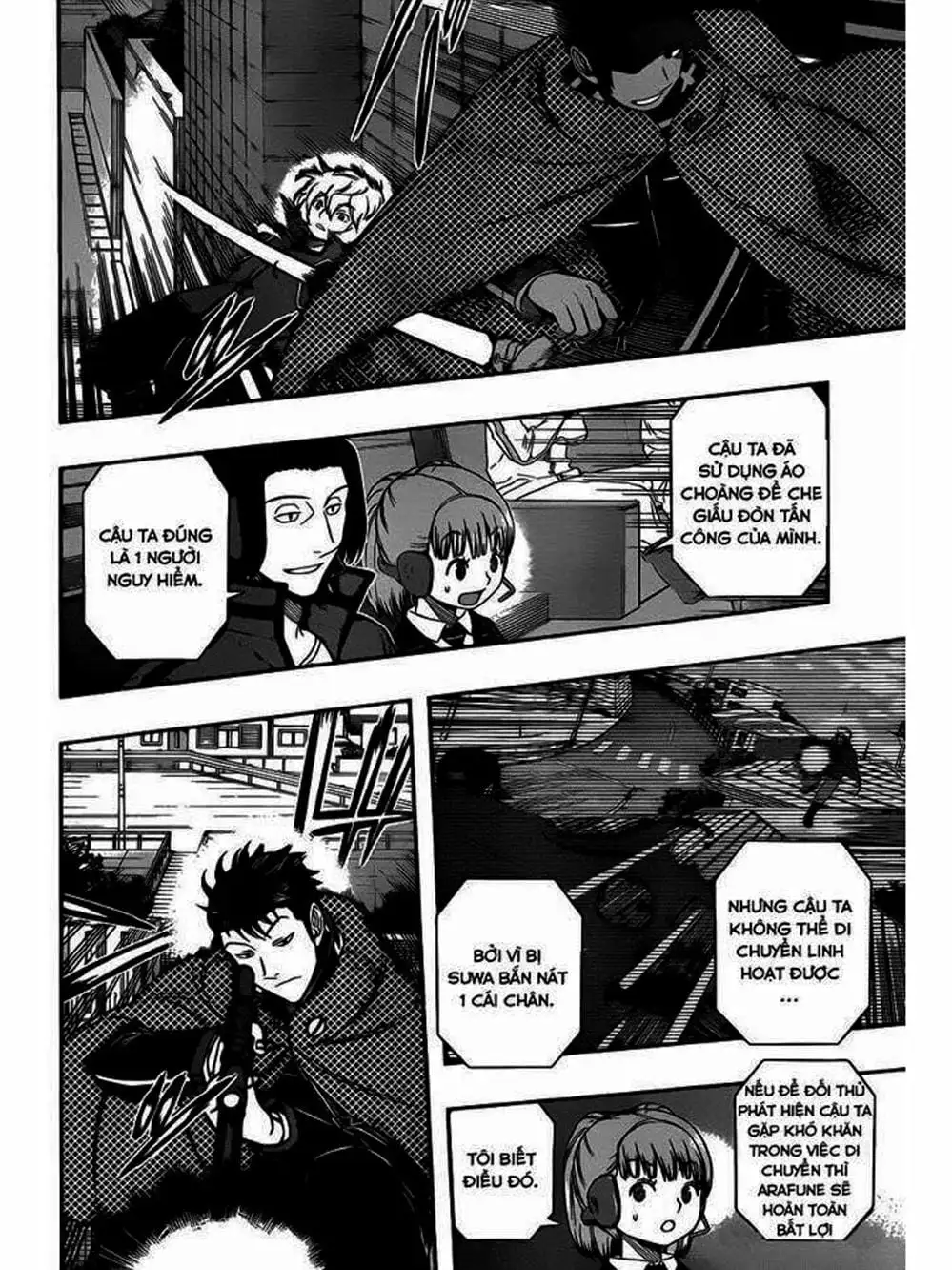 Truyện Tranh Kỷ Nguyên Trigger - World Trigger trang 7