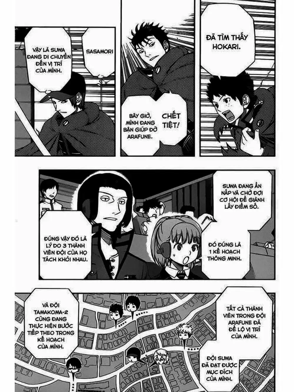 Truyện Tranh Kỷ Nguyên Trigger - World Trigger trang 7