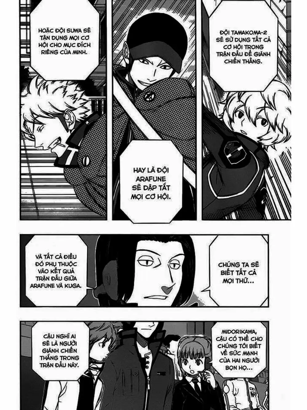 Truyện Tranh Kỷ Nguyên Trigger - World Trigger trang 7