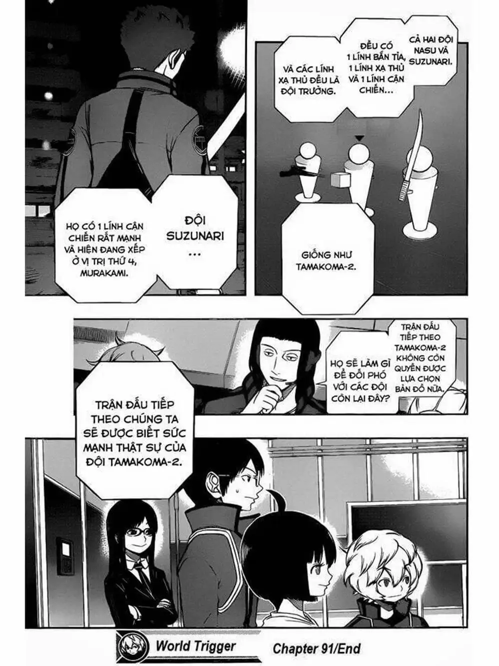 Truyện Tranh Kỷ Nguyên Trigger - World Trigger trang 7