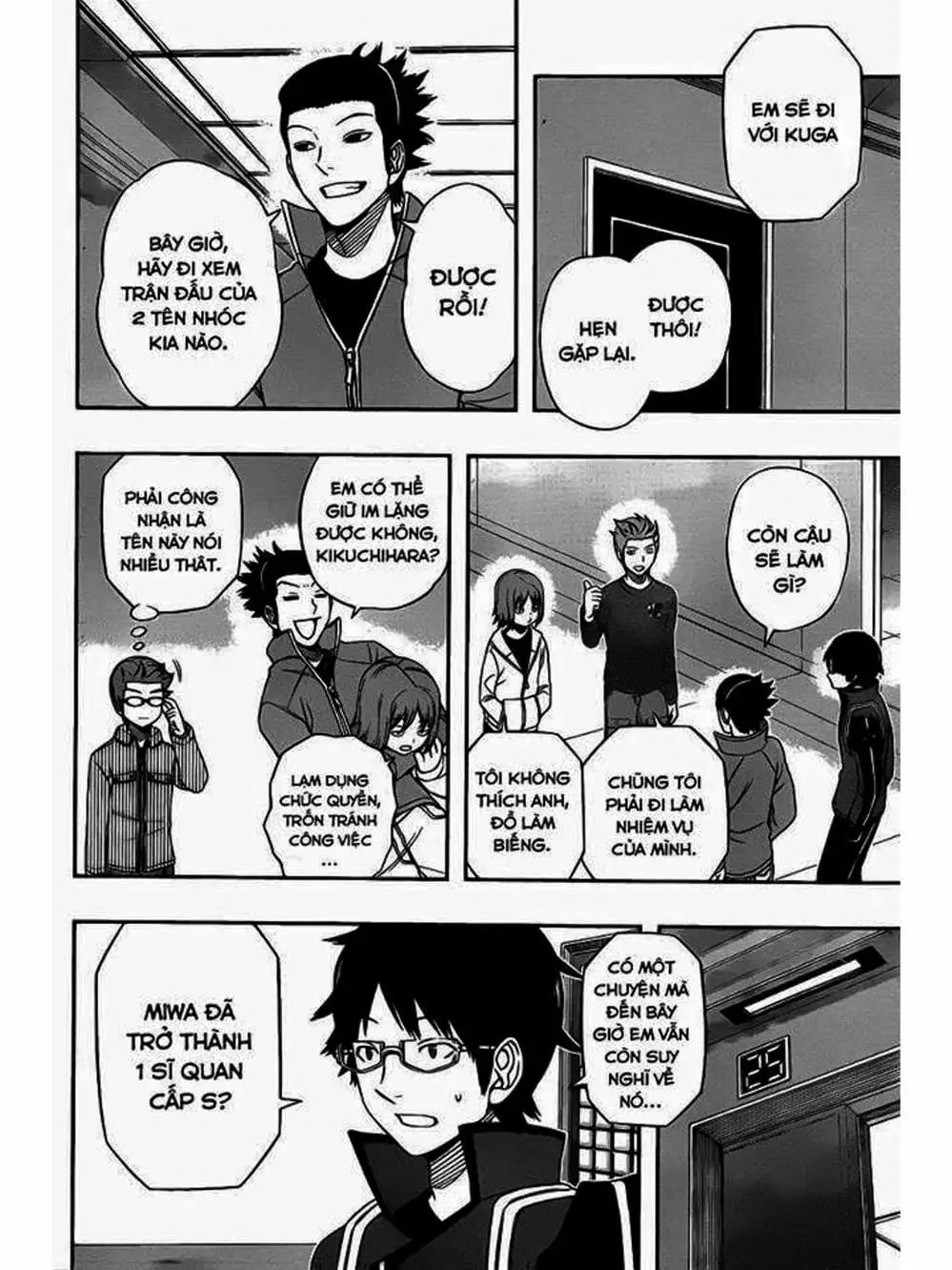 Truyện Tranh Kỷ Nguyên Trigger - World Trigger trang 7